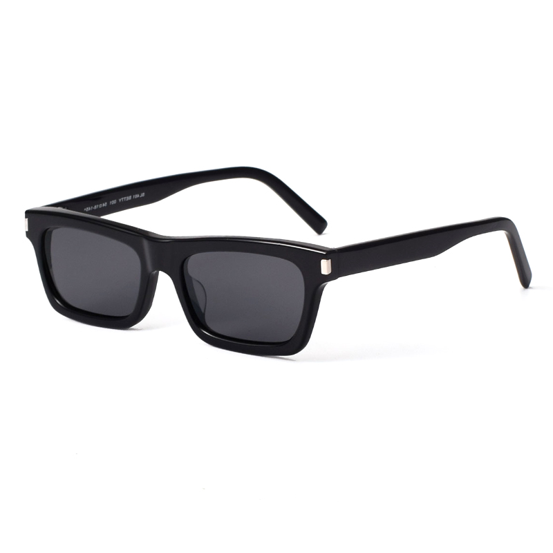 Men'S Accessories High End - Paris Fashion Week Black Super Sunglasses