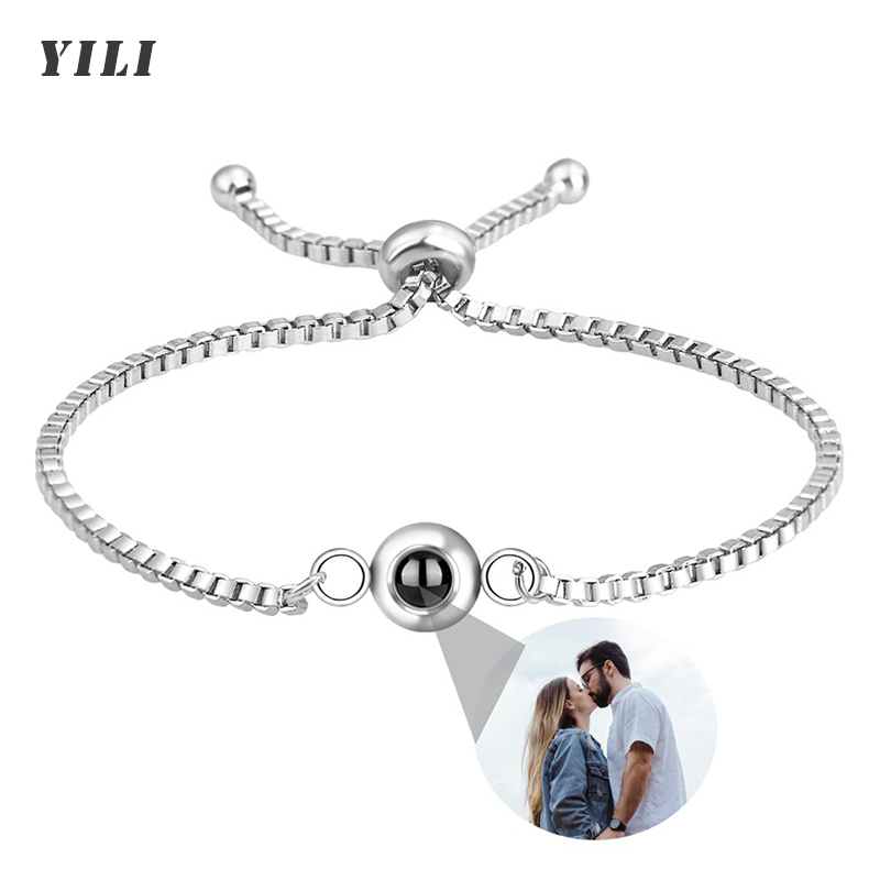 Men'S Accessories Jewelry Bracelet - Custom Photo Bracelet Personalized Photo Projection