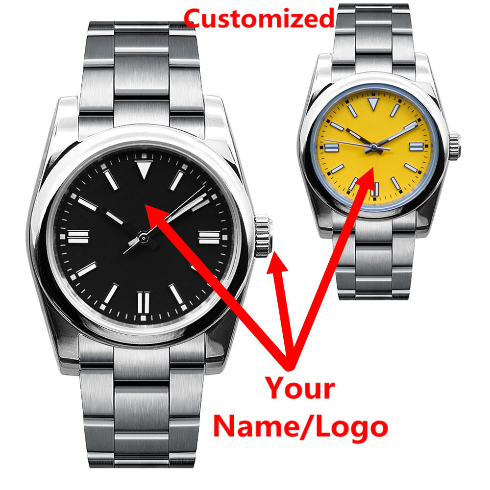 Men'S Accessories Jewelry Bracelet - Custom Logo Mens Watch Sapphire Luxury