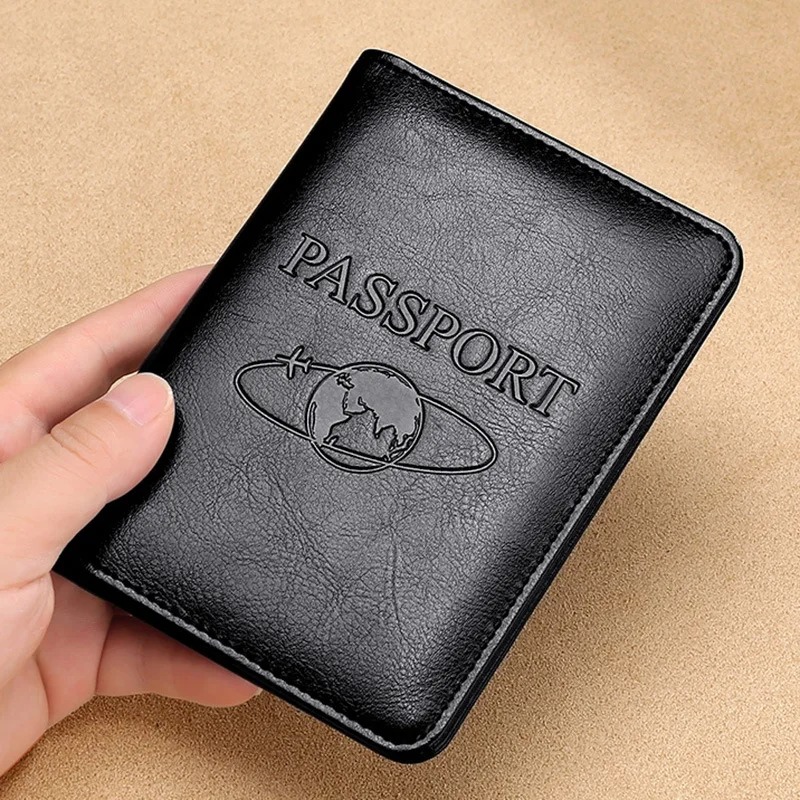 Unisex Genuine Leather Passpor - Men'S Accessories On Sale recension och pris