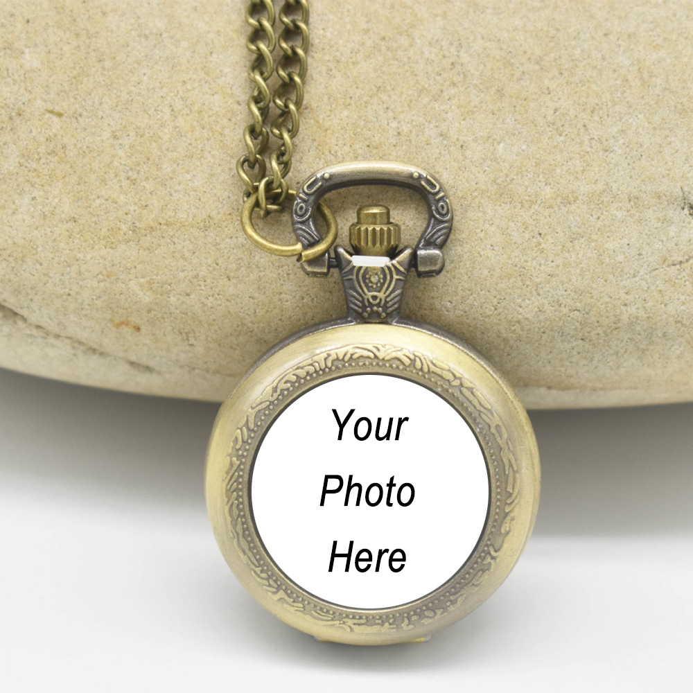 Custom Vintage Metal Pocket Wa - Men Accessories Necklace recension och pris