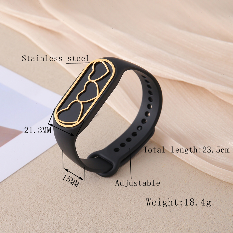 Adjustable Size Silicone Wrist - Men Accessories Usa recension och pris