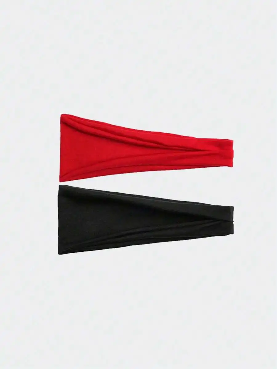 2pcs Solid Color Sports Yoga H - Men'S Yoga Accessories recension och pris