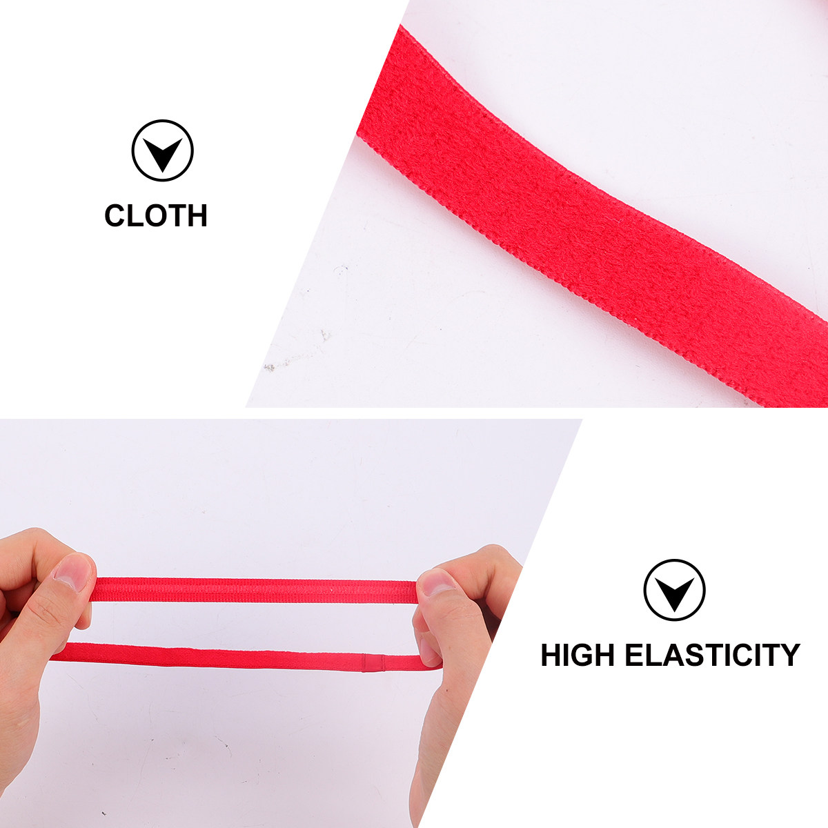5Pcs Sports Headbands Elastic  - Men'S Yoga Accessories recension och pris