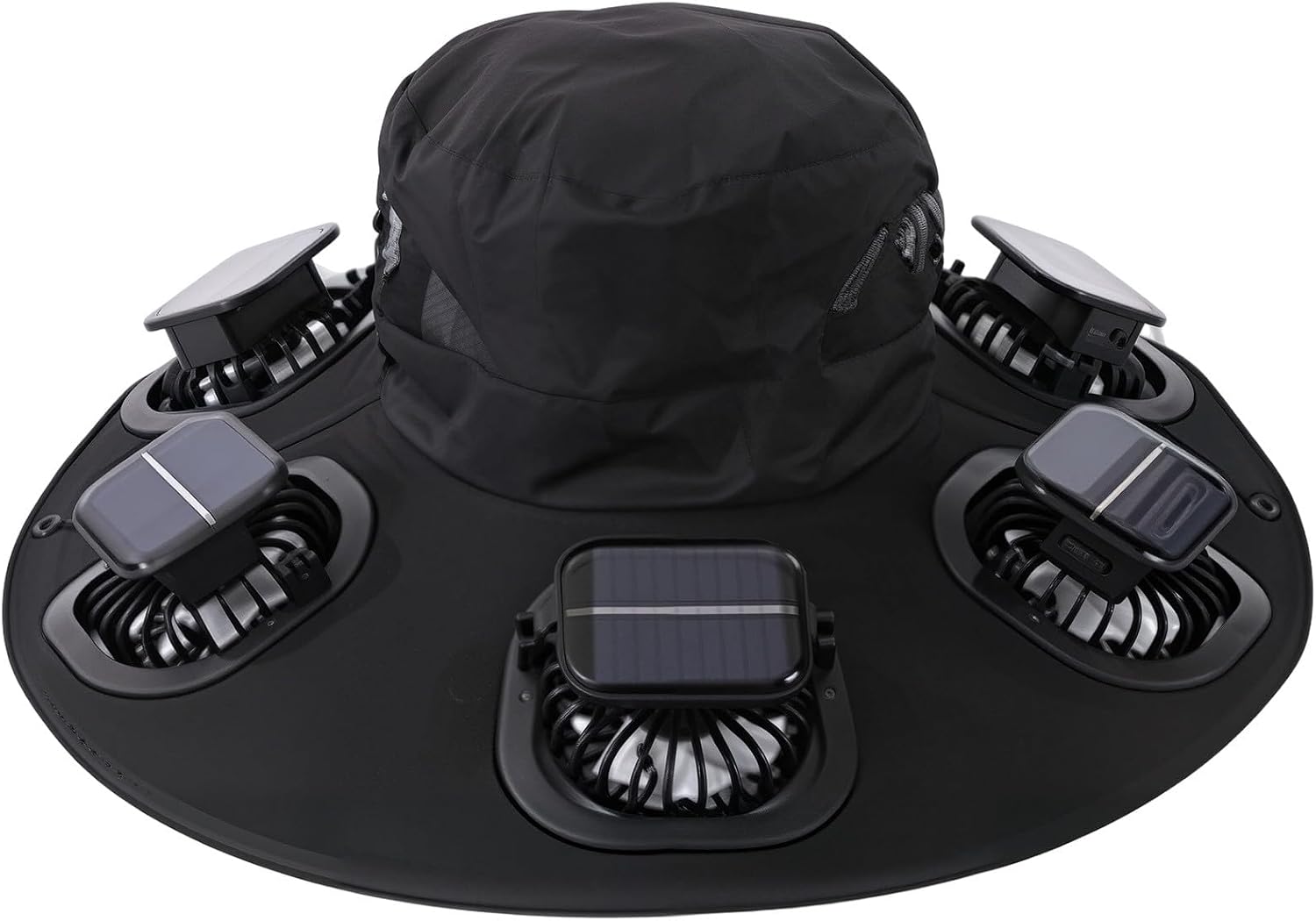 Hot 6 Fans Solar Fan Hat Breat - Men Accessories H&M recension och pris