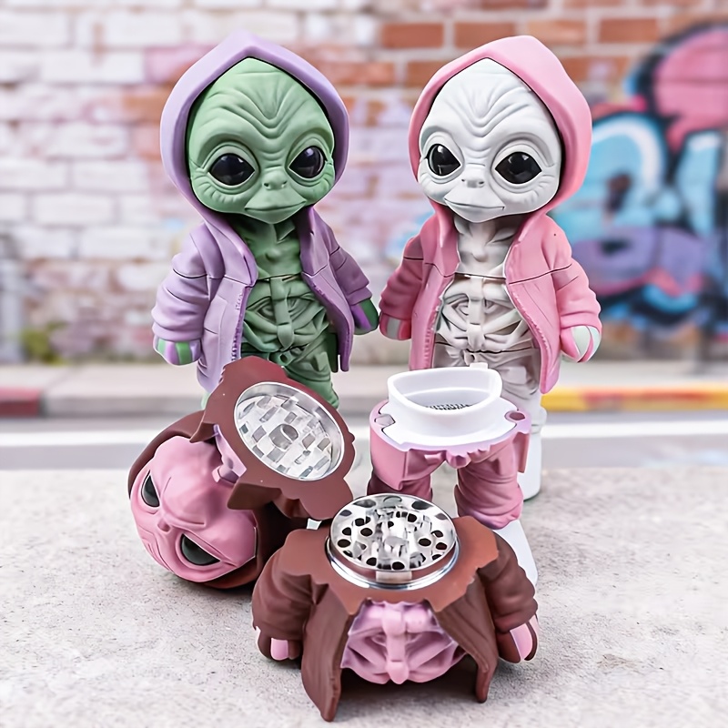 Funny Alien Herb Grinder Spice - Men Accessories Usa recension och pris