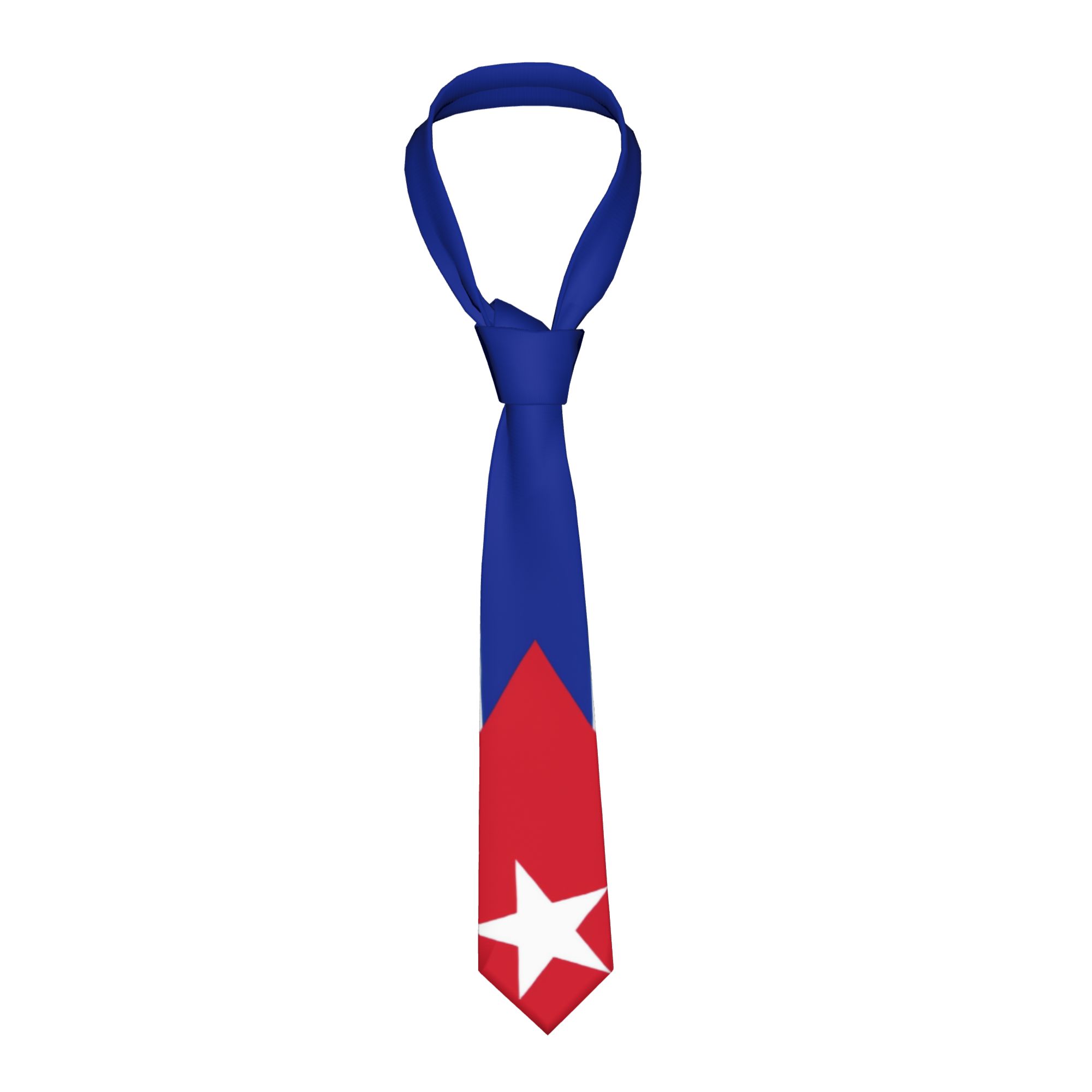 Cuba Flag Tie  Leisure Neck Ti - Men Accessories For Birthday Gift recension och pris