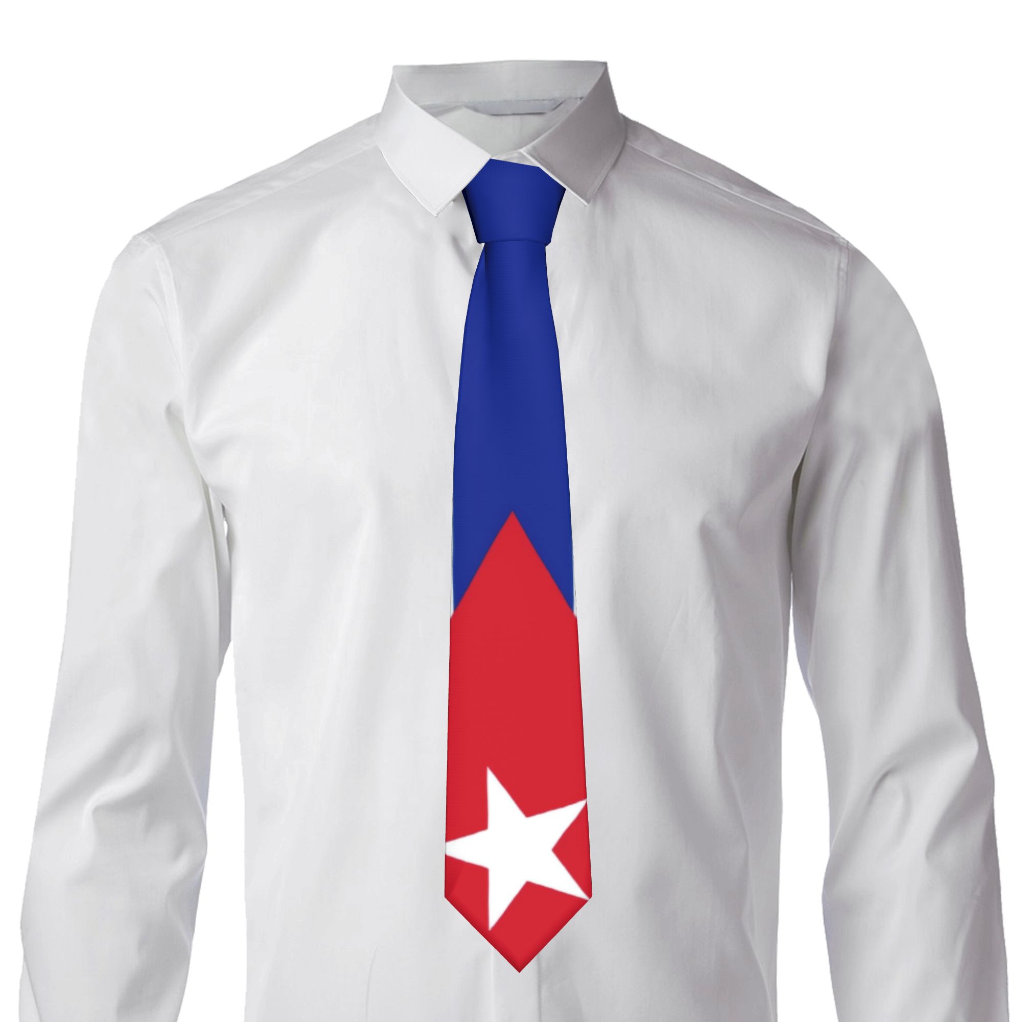 Cuba Flag Tie  Leisure Neck Ti - Men Accessories For Birthday Gift recension och pris