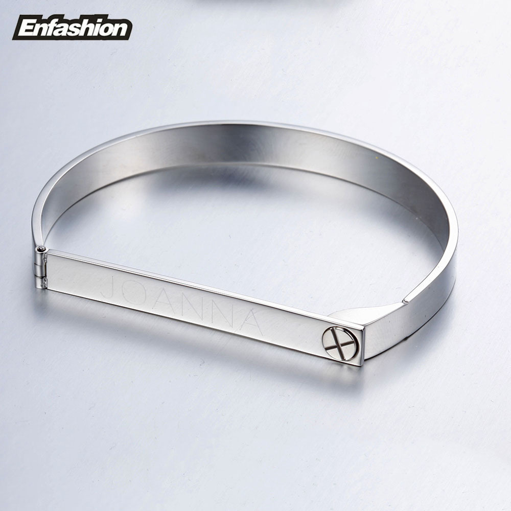 Enfashion Personalized Engrave - Men'S Accessories Jewelry Bracelet recension och pris