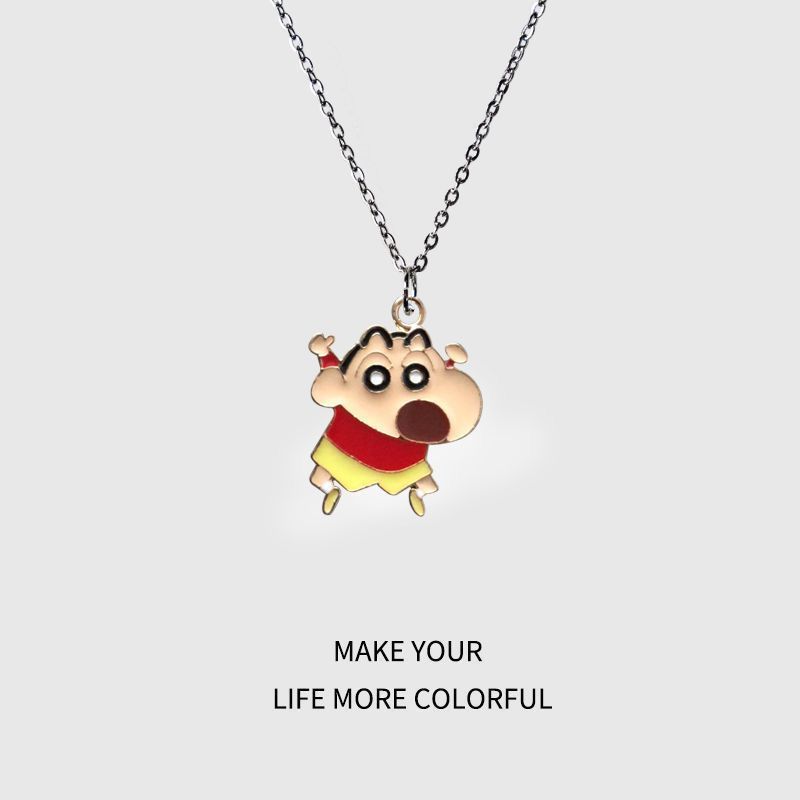 Crayon Shin-chan cartoon neckl - Men Accessories For Birthday Gift recension och pris