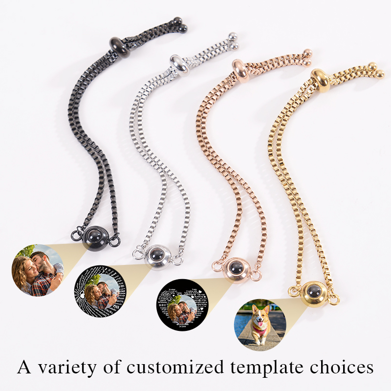 Custom Photo Bracelet Personal - Men'S Accessories Jewelry Bracelet recension och pris