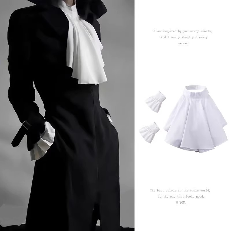 Victorian Neck Collar Ruffled  - Men Accessories Necklace recension och pris