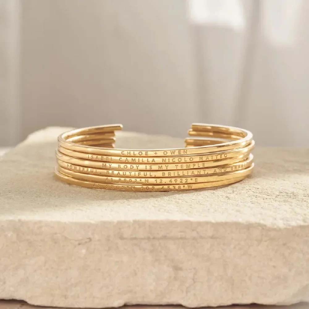 Couple Engrave Name Text Custo - Men'S Accessories Jewelry Bracelet recension och pris