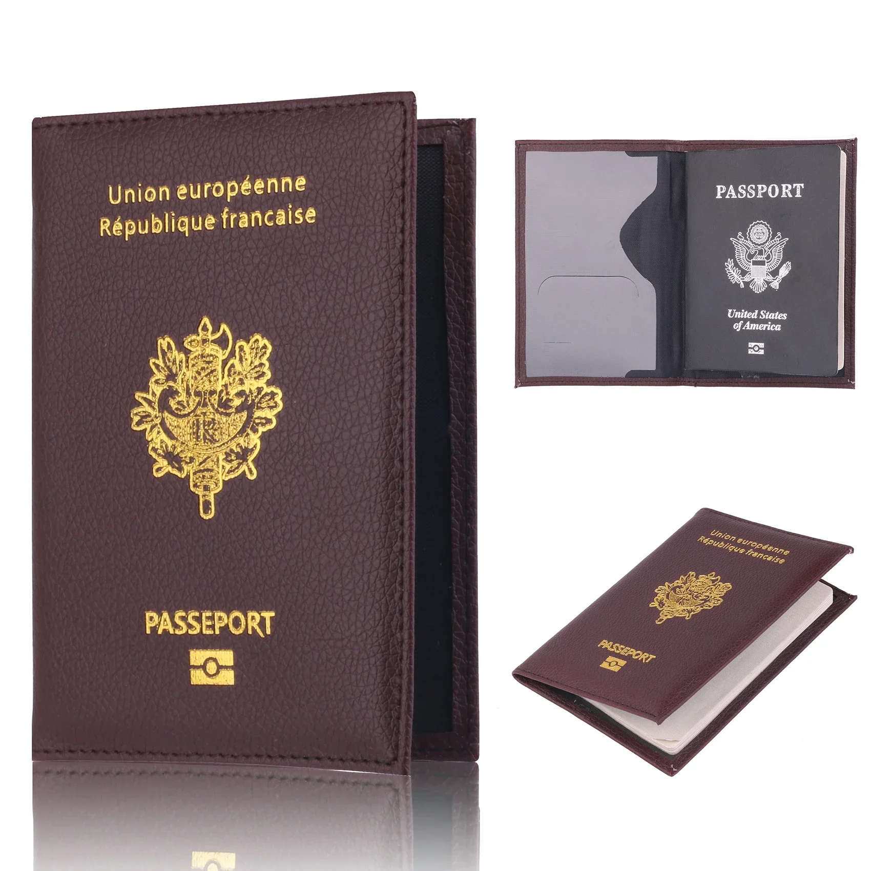 Women Men Travel Pu Passport H - Quality Men'S Accessories recension och pris