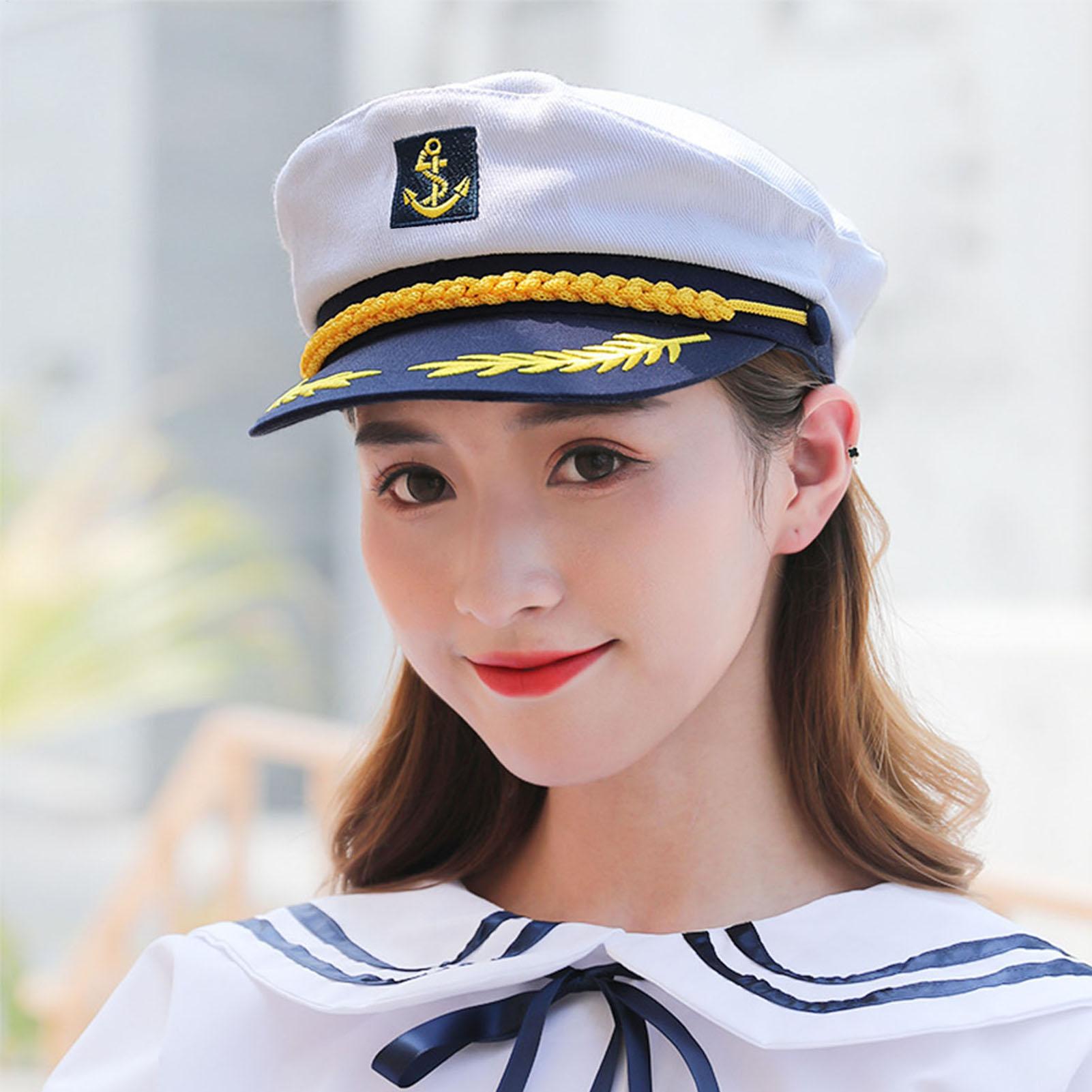 Yacht Sailor Captain Hat Adjus - Men Accessories Wholesale recension och pris