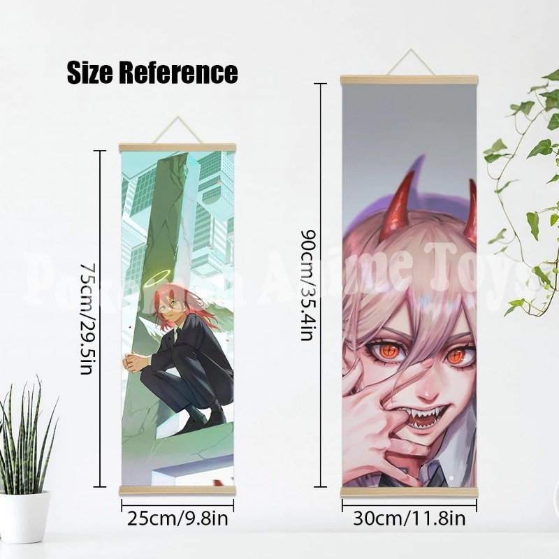 Chainsaw Man Anime Poster Wood - Quality Men'S Accessories recension och pris