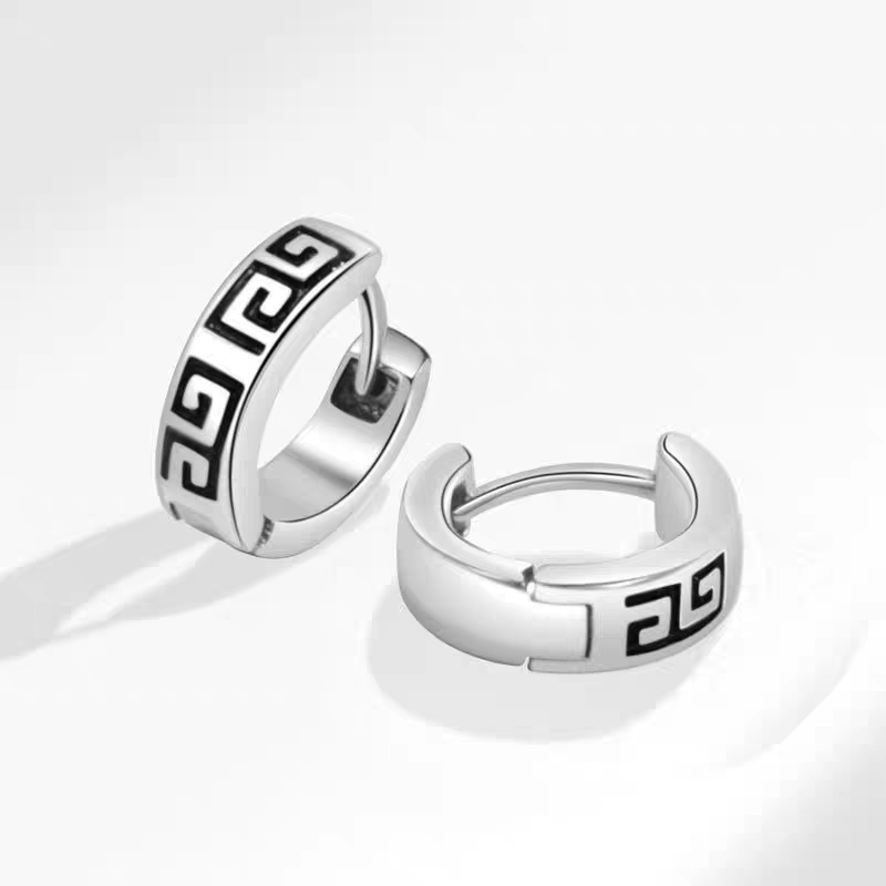 Korean Style Fashionable Silve - Men'S Accessories High End recension och pris