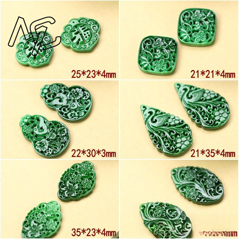2pcs DIY Natural Dry Green Eme - Men Accessories Usa recension och pris