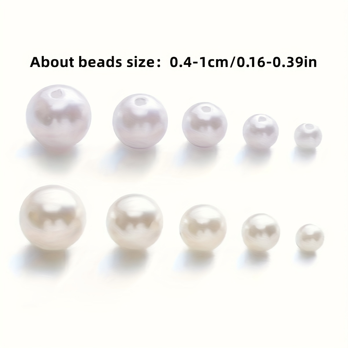 1388pcs 4/6/8/10mm Black, Whit - Men Accessories Necklace recension och pris