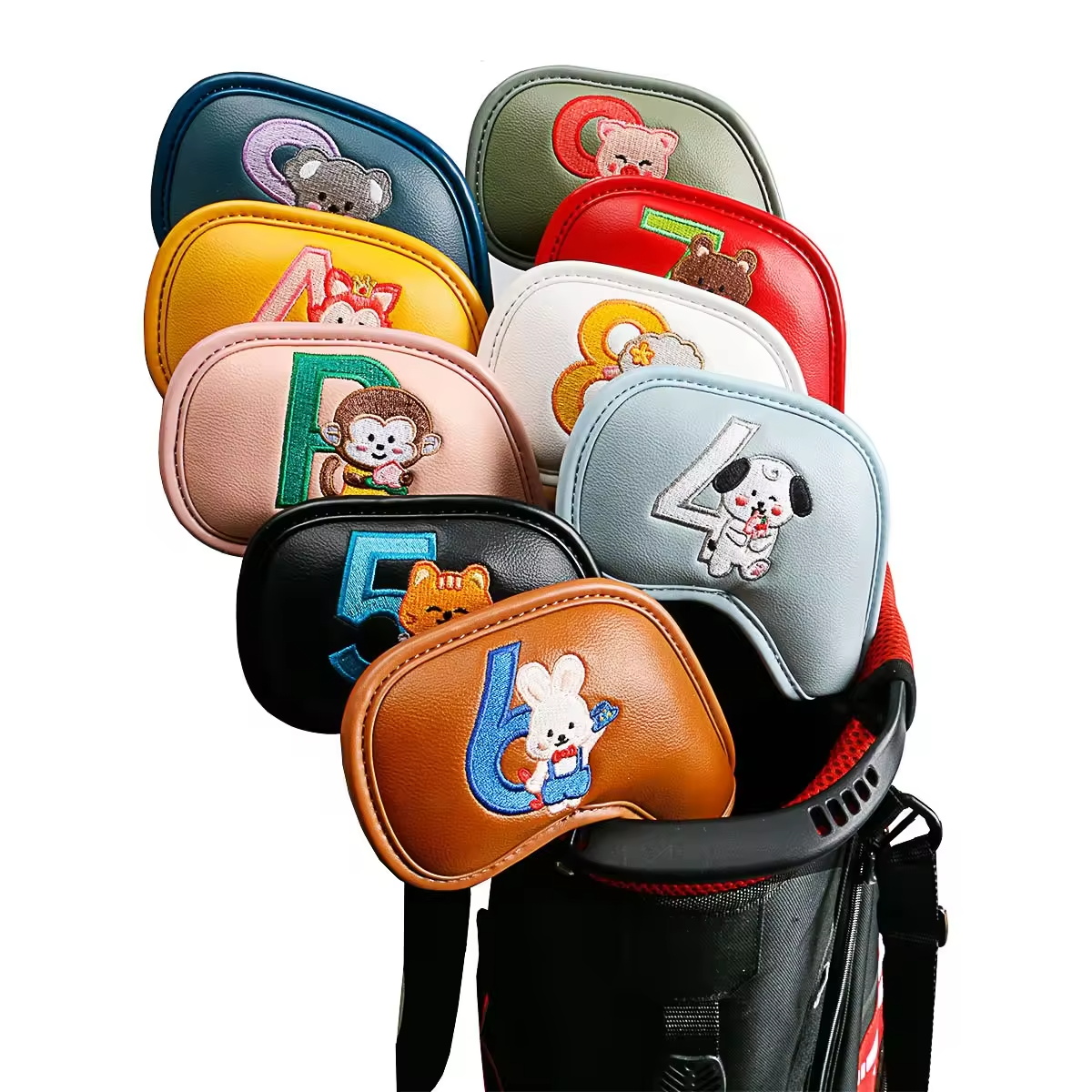 9Pcs Cute Cartoon Animal Golf  - Men Accessories Usa recension och pris