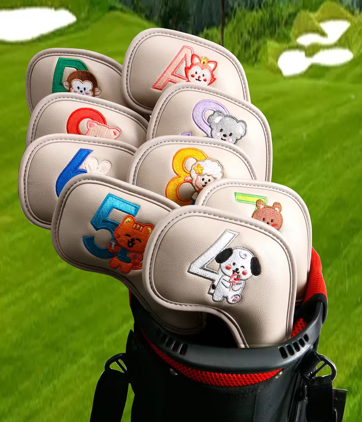 9Pcs Cute Cartoon Animal Golf  - Men Accessories Usa recension och pris