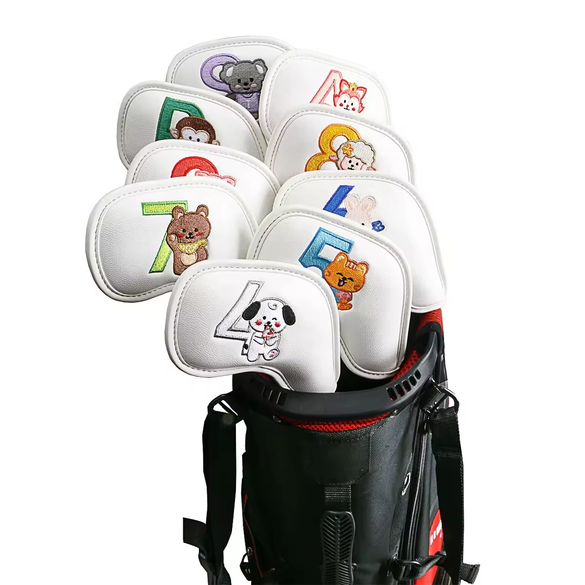 9Pcs Cute Cartoon Animal Golf  - Men Accessories Usa recension och pris