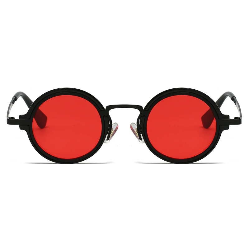 New Retro Metal Round Frame Su - Quality Men'S Accessories recension och pris