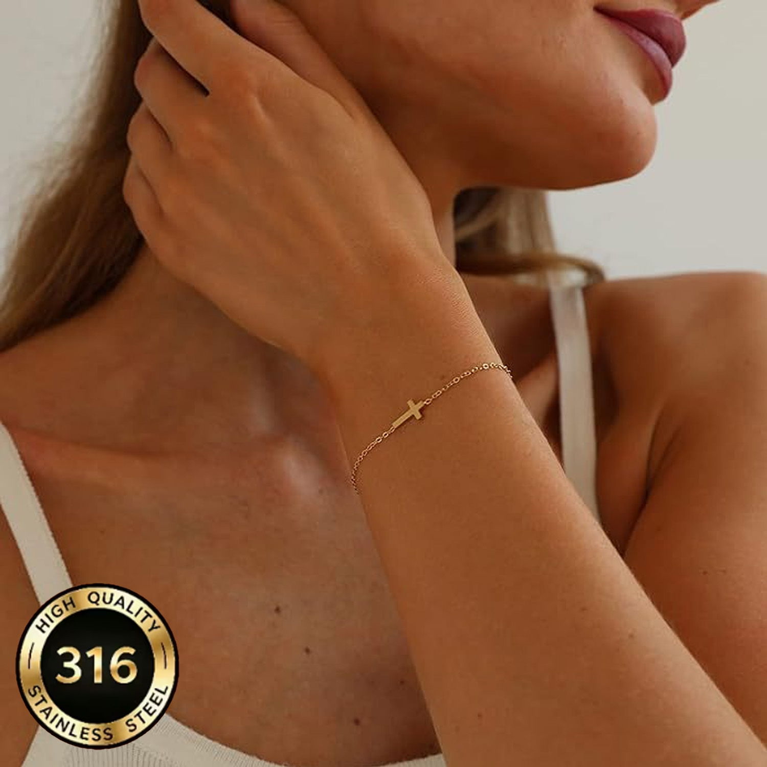 Simple and Stylish Cross Brace - Men'S Accessories High End recension och pris