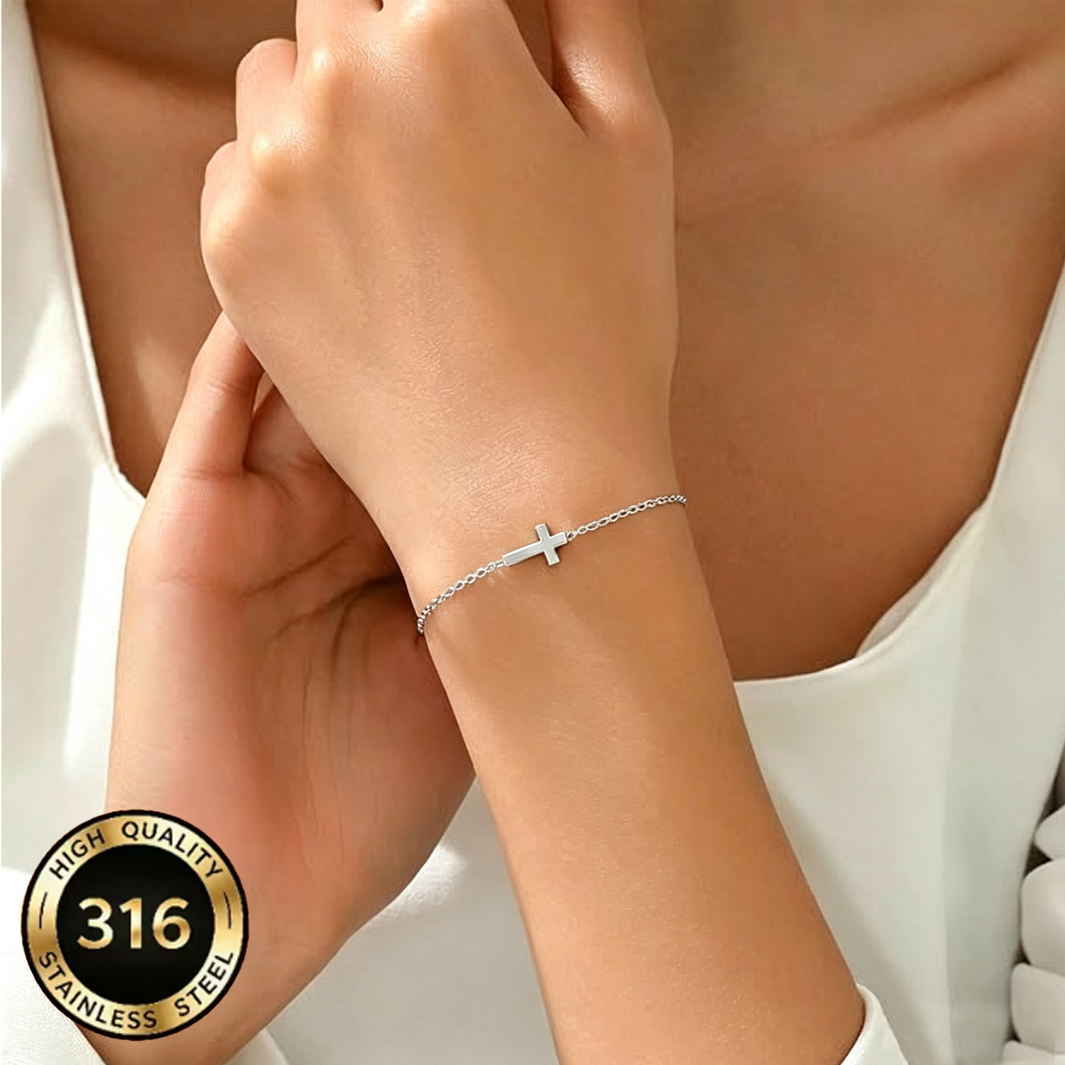 Simple and Stylish Cross Brace - Men'S Accessories High End recension och pris